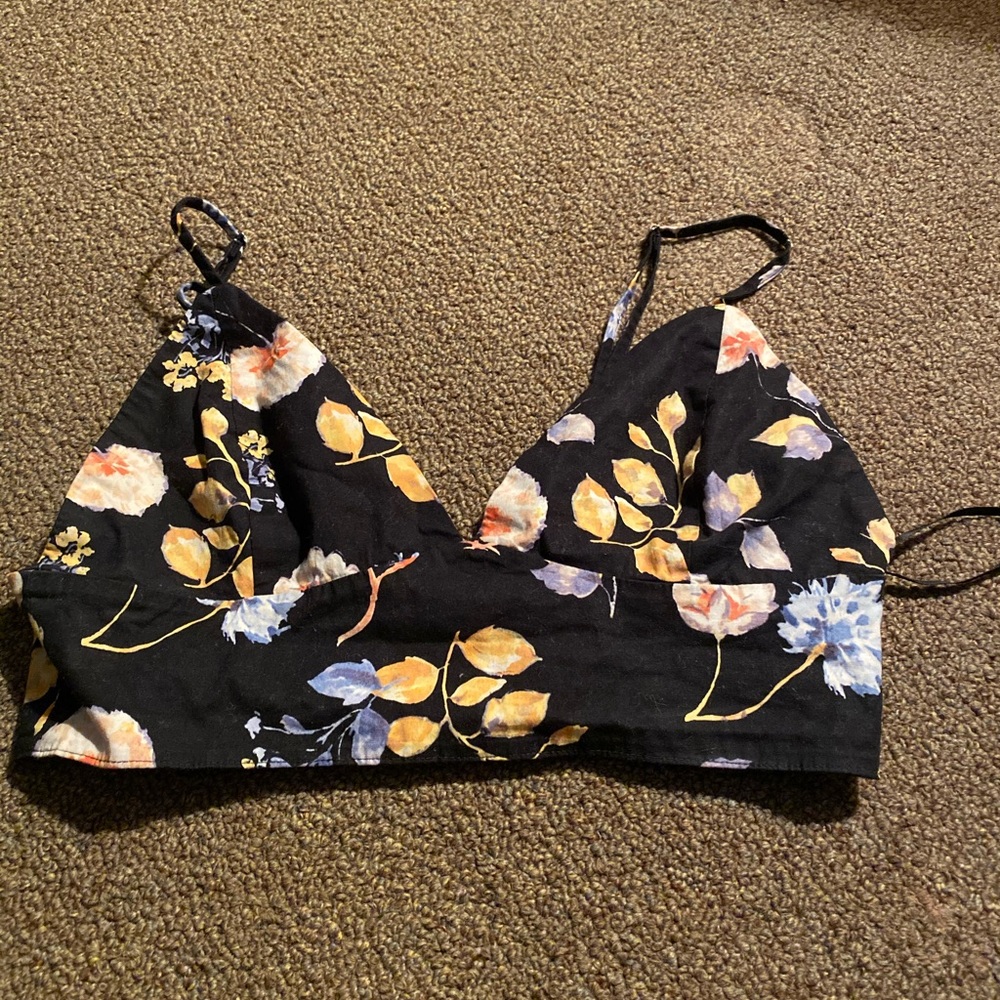 Floral Bustier